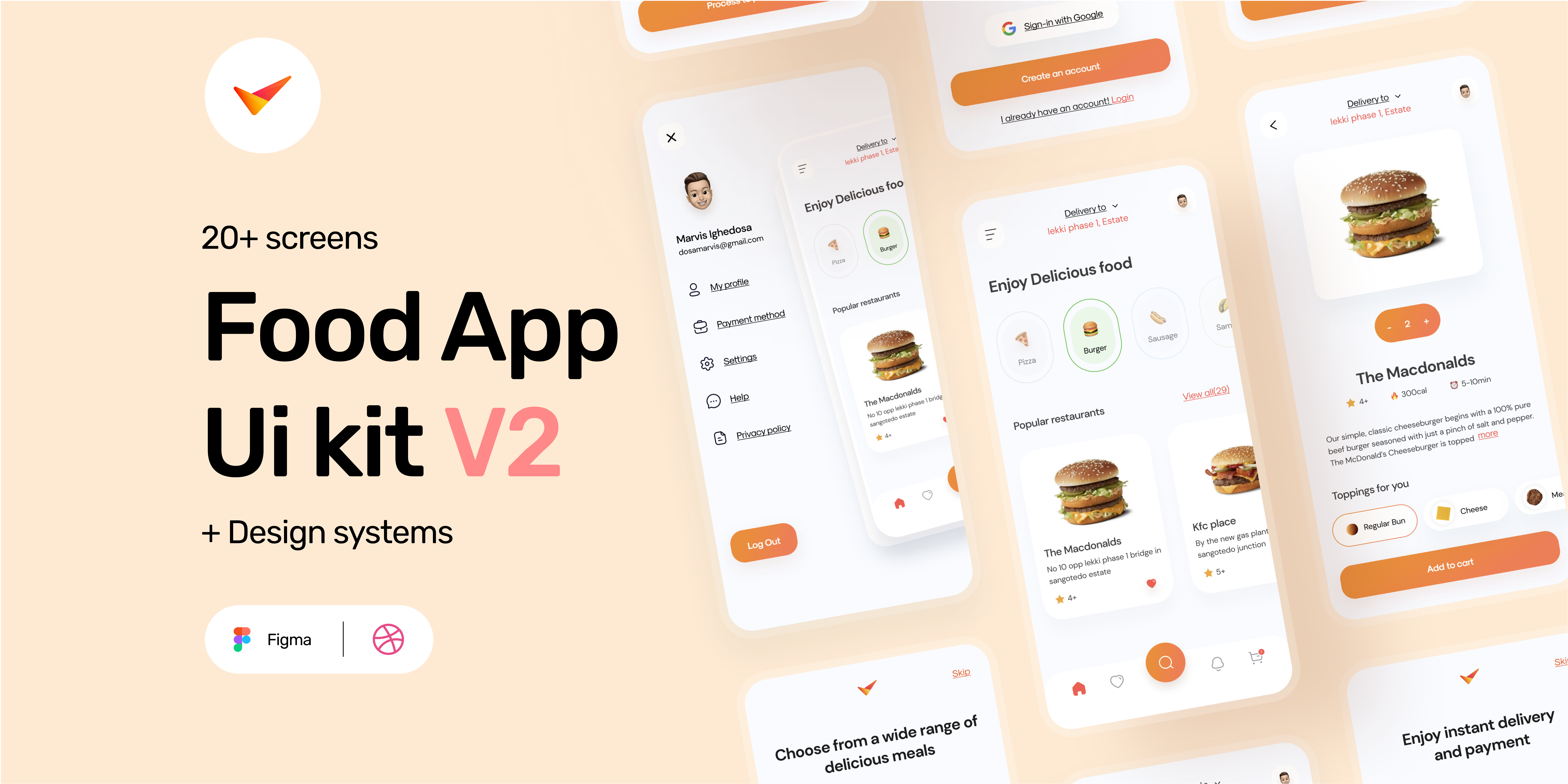 Food Delivery App Preview
